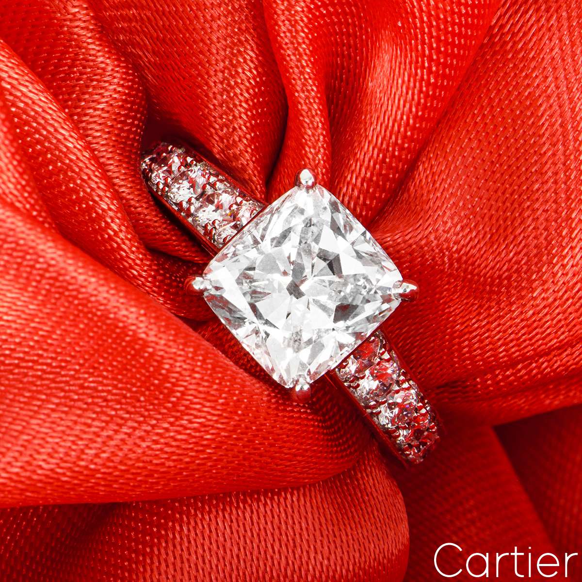 Cartier Transitional Cut Diamond 1920's Vintage Engagement Ring – Erstwhile  Jewelry
